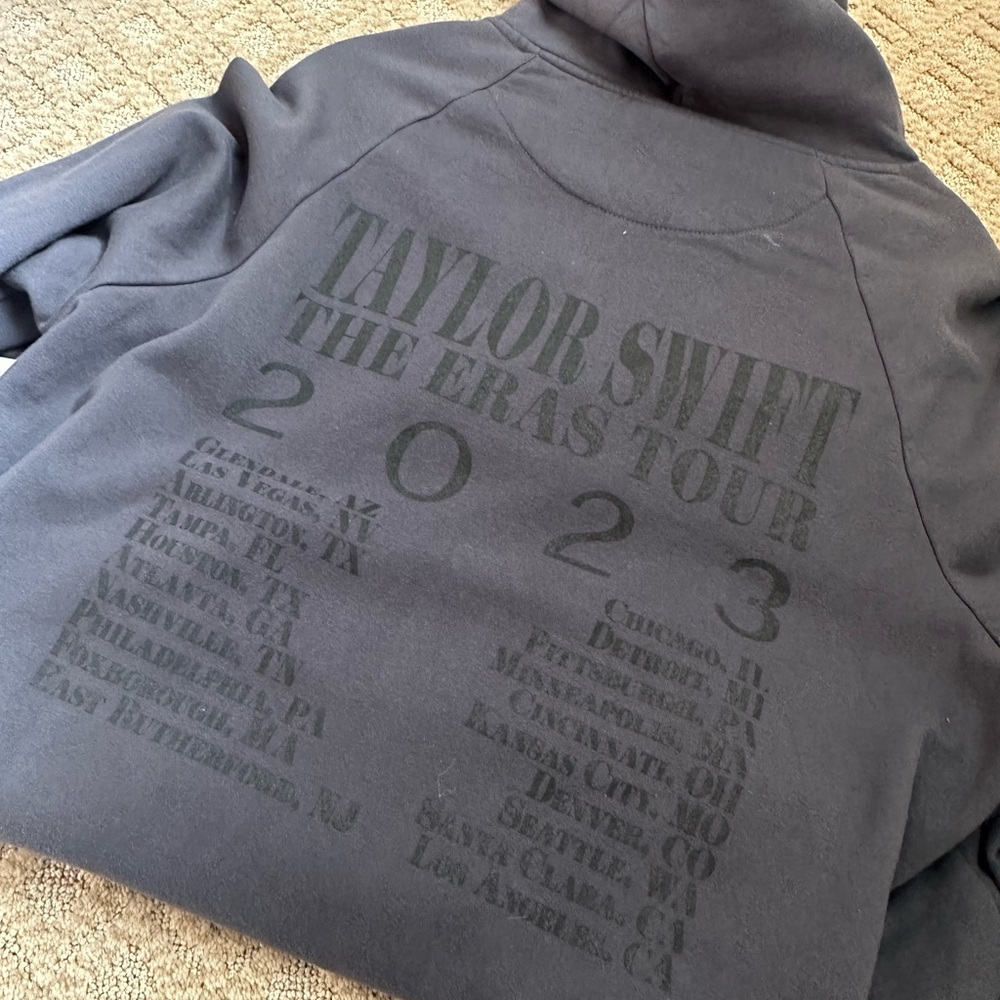 NWT Taylor Swift Blue Eras Tour Hoodie